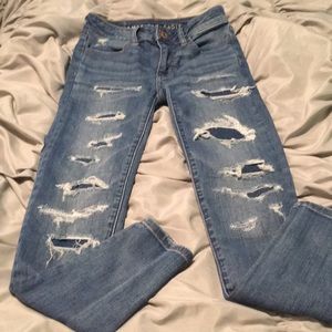 American Eagle Hi-Rise Jegging Crop